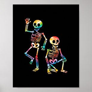 Funny Halloween Trump Skeleton Trump 1 Poster