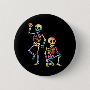 Funny Halloween Trump Skeleton Trump 6 Cm Round Badge