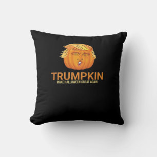 Funny Halloween Trumpkin - Fall Make Halloween Gre Cushion