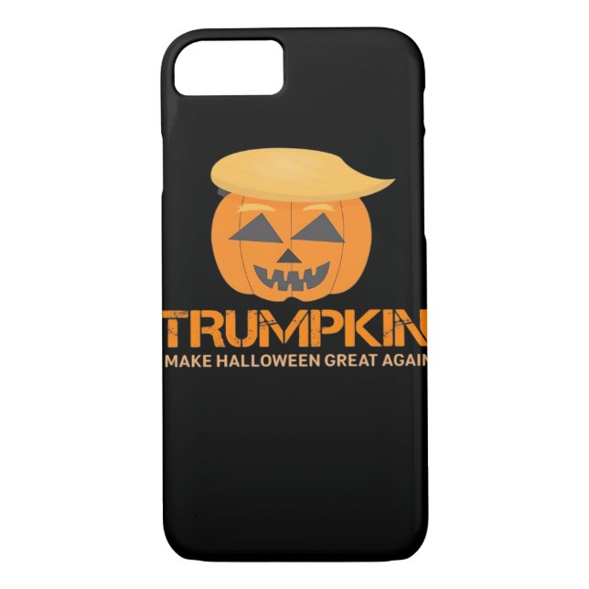 Funny Halloween Trumpkin - Make Halloween Great Ag Case-Mate iPhone Case (Back)