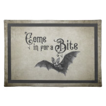 Funny Halloween Vampire Bat Come in for a Bite