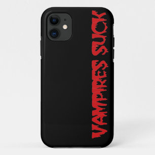 Funny Halloween Vampires Suck iPhone 11 Case