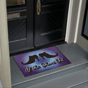 Funny Halloween Witch Doormat