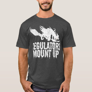 Funny Halloween Witch, Regulatorese Mount Up  (10) T-Shirt