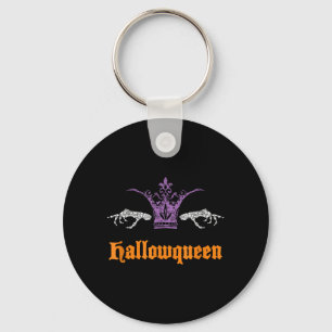 Funny Hallowqueen Key Ring