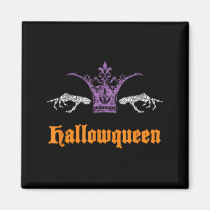 Funny Hallowqueen Magnet