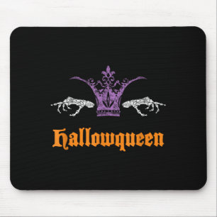 Funny Hallowqueen Mouse Pad