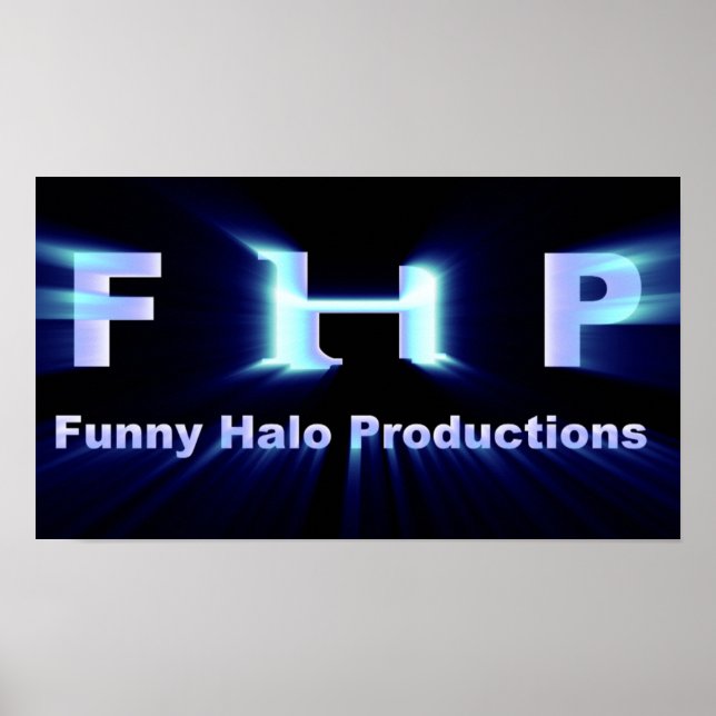 Funny Halo Productions Poster (Front)