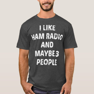 Funny Ham Radio Amateur Operator Vintage Hobby T-Shirt