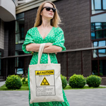 Funny Ham Shack Caution Radio Operator