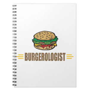Funny Hamburger Notebook