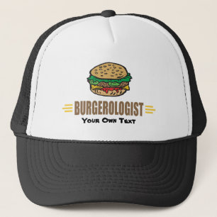 Funny Hamburger Trucker Hat