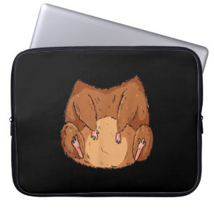 Funny Hamster Body Headless Easy Halloween Laptop Sleeve