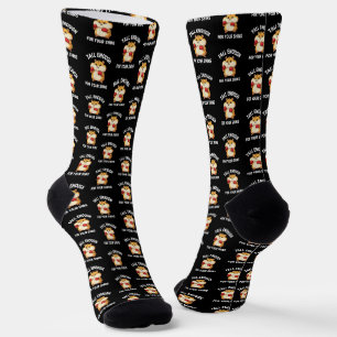 Funny Hamster Boxing Tall Enough for Your Shins Socks