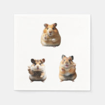 Funny Hamster Meme Peace Sign