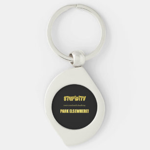Funny Handicap Parking Joke Key Ring