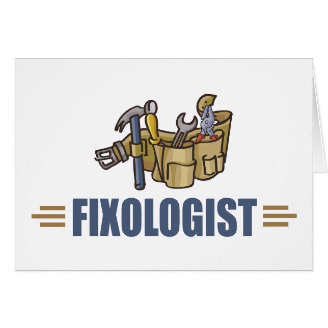 Funny Handyman (Front Horizontal)