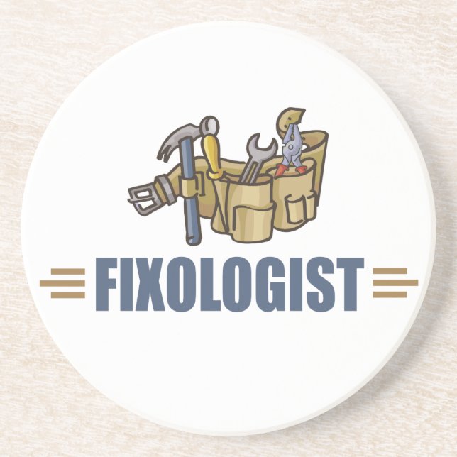 Funny Handyman Coaster (Front)