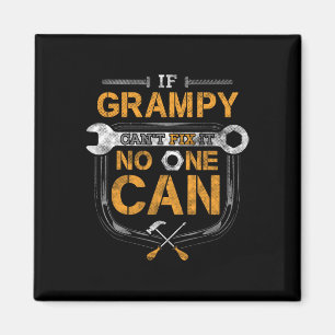 Funny Handyman Fix It Shirt Fathers Day Gift Magnet