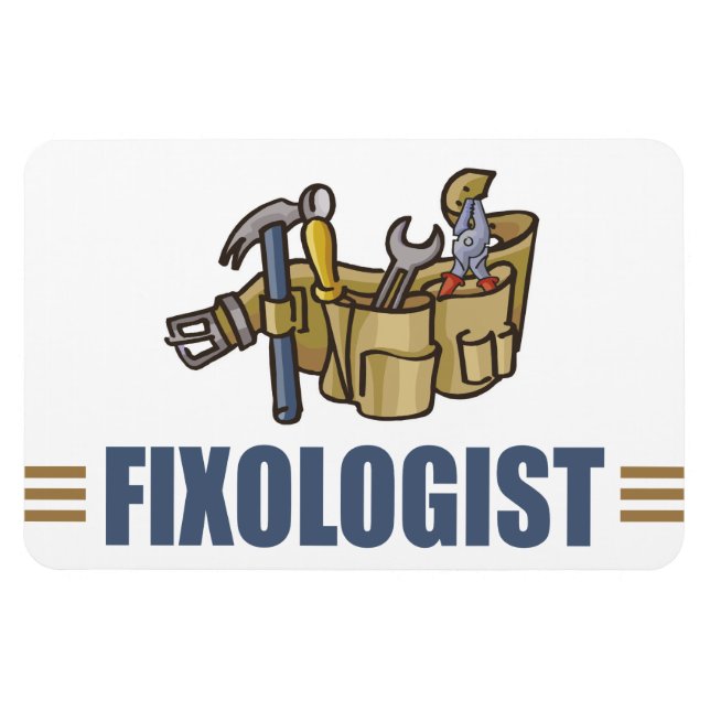Funny Handyman Magnet (Horizontal)
