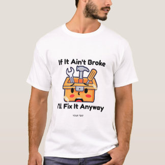 Funny Handyman Tool Box Dad Joke Personalised T-Shirt