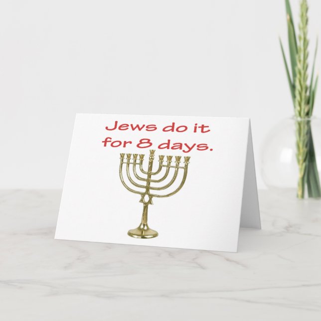 Funny Hanukkah Card (Front)