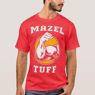 Funny Hanukkah Jew Workout Gym For Men Mazel Tuff T-Shirt