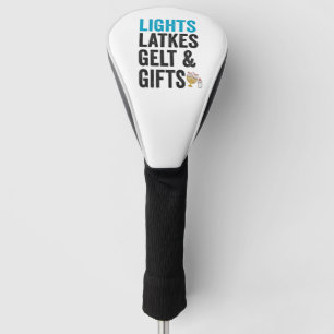 Funny Hanukkah Latke Jewish Cook Holiday Humour Golf Head Cover