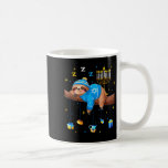 Funny Hanukkah Sloth Jewish Chanukah Sleeng Hanukk Coffee Mug<br><div class="desc">Funny Hanukkah Sloth Jewish Chanukah Sleeng Hanukkah Pjs</div>