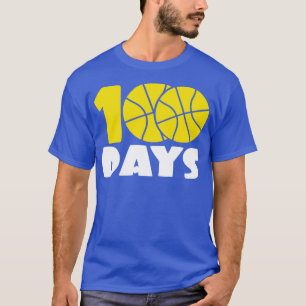 Funny Happy 100 Days of School Soccer T-Shirt