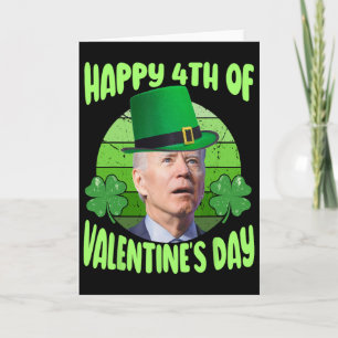 Funny Happy 4th Of Valentine’s Day Biden Humour Re Card