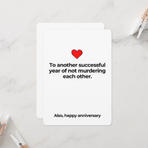 Funny  Happy Anniversary Card For Boyfriend