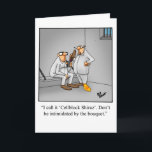 Funny Happy Anniversary Card For Her<br><div class="desc">Wonderfully funny and slightly sarcastic cartoon characters in hilarious situations that’s sure to bring a smile to anyone’s face. Great fun for the wonderfully funny, slightly sarcastic characters you know! Enjoy spreading the laughter with this hilarious anniversary humour greeting card by cartoonist Bill Abbott; send some laughs along with your...</div>
