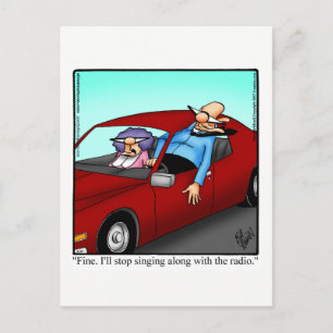 Funny Happy Anniversary Humour Postcard