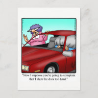 Funny Happy Anniversary Humour Postcard