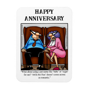 Funny Happy Anniversary Magnet Gift