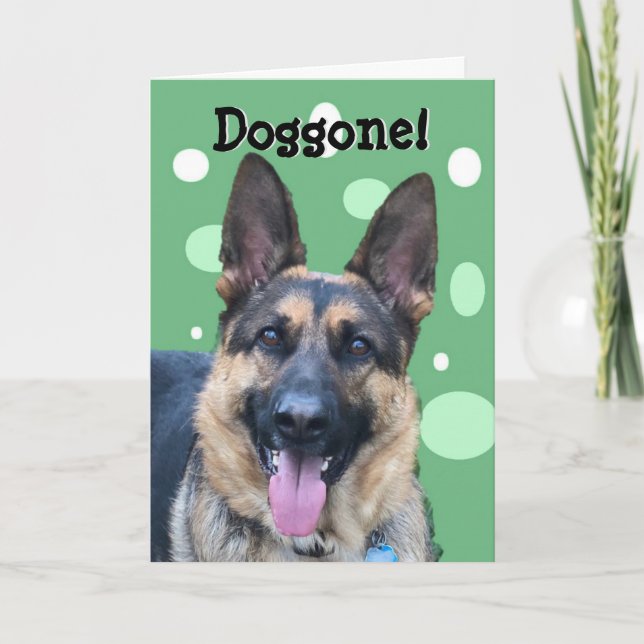 Funny Happy Birthday Card (Front)