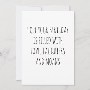 Funny Happy Birthday Card