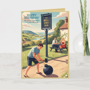 Funny Happy Birthday Card