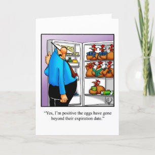 Funny Happy Birthday Greeting Card