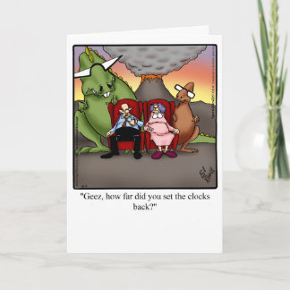 Funny Happy Birthday Greeting Card For Her