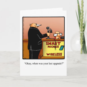 Funny Happy Birthday Humour Greeting Card