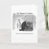 Funny Happy Birthday Humour Greeting Card