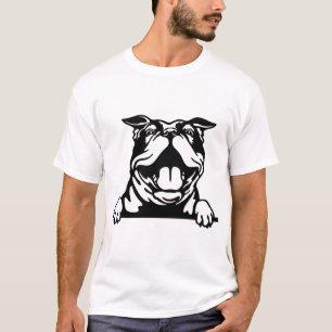 Funny happy Bulldog T-Shirt