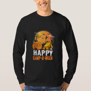 Funny Happy Camp O Ween Camping Halloween Costume T-Shirt