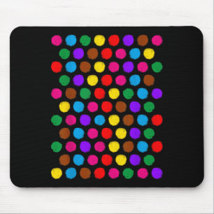 Funny Happy Dot Day Polka Dot Art Students Kids Gi Mouse Pad