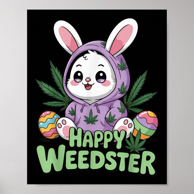 Funny Happy Easter  Poster (Front)