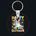 Funny Happy Eastrawr Toddler Boys Kids T-rex Easte Key Ring<br><div class="desc">Funny Happy Eastrawr Toddler Boys Kids T-rex Easter Dinosaur</div>