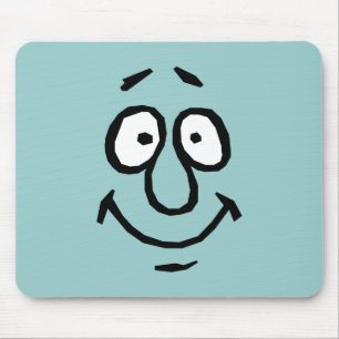 Funny Happy Face Mousepad