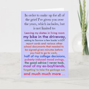 Funny Happy Fathers Day Card